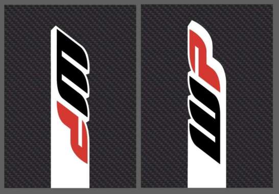 sticker fork usd carbon stiker pelindung shock depan crf klx ktm wp WP-carbon