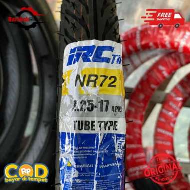 IRC BAN LUAR 225-17 (70/90-17) TUBE TYPE SUPRA X, BLADE, VEGA, JUPITER Z, SATRIA FU, SMASH