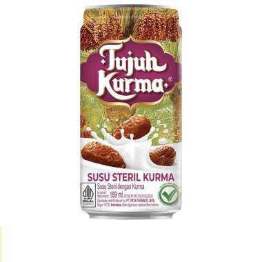 Tujuh kurma susu steril kurma 189 ml