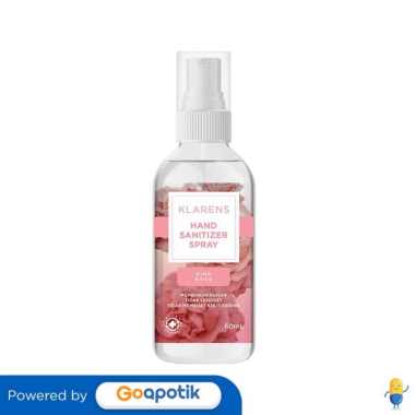 KLARENS HAND SANITIZER PINK ROSE