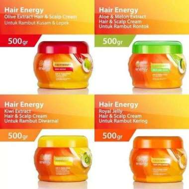 Makarizo Hair Energy Creambath 500ml Royal Jelly extract