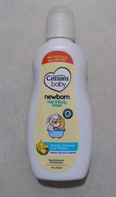 CUSSONS BABY NEWBORN HAIR BODY WASH - 200 ML