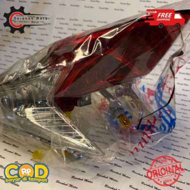 STOP LAMP AASY LAMPU BELAKANG HONDA VARIO TECNO 125 VARIO 125 KZR SET LENGKAP.