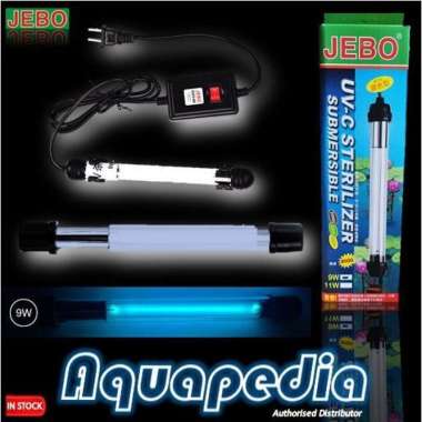 JEBO CUV-09 Lampu UV Celup 9 Watt Submersible UV-C