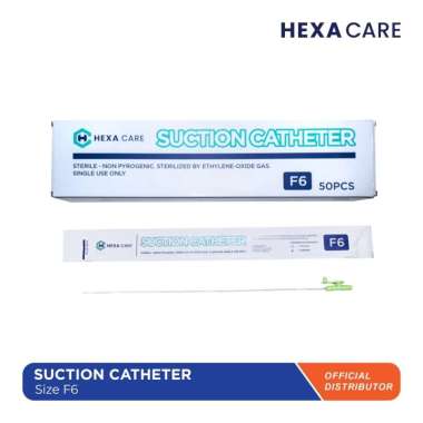 Hexa Care Suction Catheter Selang Kateter No.6