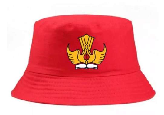 Topi Bucket SD SMP SMA Tut Wuri Handayani Seragam Sekolah indonesia TOPi + SABLON SD