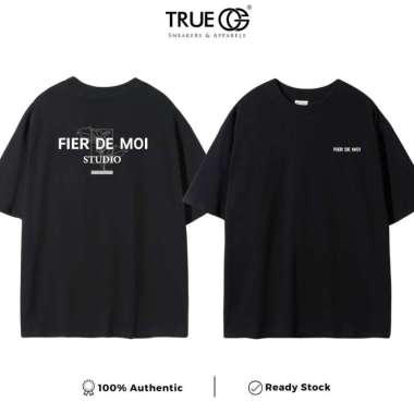 Fier De Moi Studio T-Shirt Black M