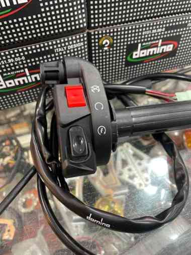 HOLDER SAKLAR KANAN KSR SET OLOR GAS MODEL NINJA BY DOMINO