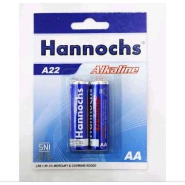 BATERAI A22 & A32 ALKALINE HANNOCHS A22,Alkaline