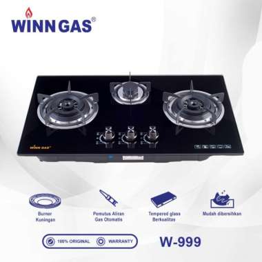 Winn Gas W999 Kompor Gas Tanam 3 Tungku