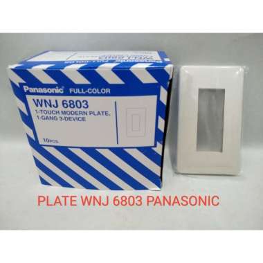 PLATE WNJ 6803 PANASONIC