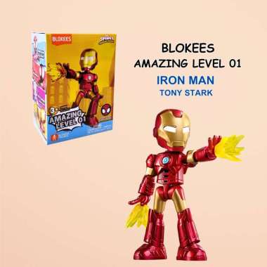Blokees Iron Man Avengers Marvel Action Figure bloks