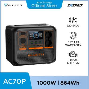 BLUETTI AC70P Portable Power Station | 1000W 864Wh AC70P Only