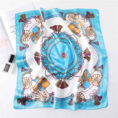 TOKO1973 AMBER 60x60cm Korean syal scarf leher scarf tas neck scarf 36