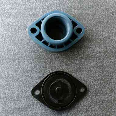 Flange Plenes Inlet Drat 1" Inch + Karet Klep Tabok Hanil Pompa Air Universal KARET KLEP TABOK ONLY