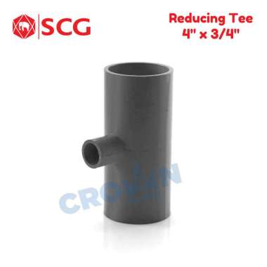 SCG - Reducing Tee AW 4" x 3/4"