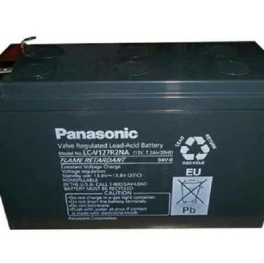BATRE UPS PANASONIC 12V 7.2AH / BATTERY / BATERAI 12 VOLT 7.2 AH