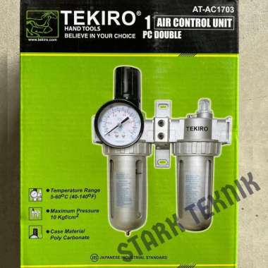 TEKIRO AIR CONTROL UNIT DOUBLE AIR FILTER UDARA KOMPRESOR SARINGAN