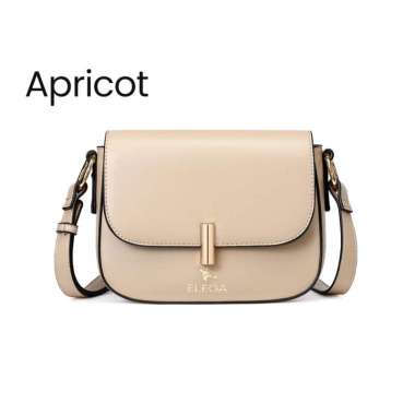 Elega Victoria Fashion Sling Bag Perempuan Tas Selempang Bahu Wanita APRICOT