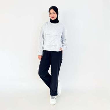 LEZAHRASIGNATURE Set Sporty daily - Oneset Training Olahraga Muslim Wanita Size M - XXL Babyterry Pr