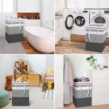 Laundry Bag / Keranjang Laundry Baju Pakaian Kotor / Toy Storage / Tempat Mainan Anak Organizer Temp