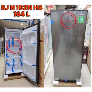 KULKAS SHARP 1 PINTU 184 LITER KULKAS SHARP 1 PINTU 192N HS