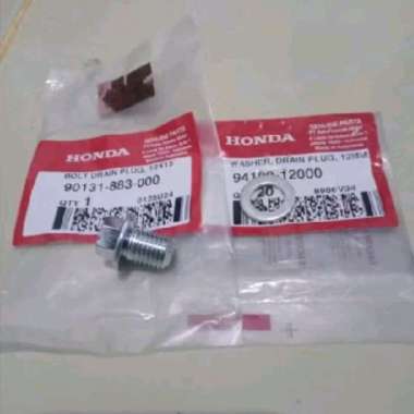 baut tutup oli bawah tap oli pcx 150 pcx 160 adv 150 adv 160 genio beat vario scoopy vario 160 stylo