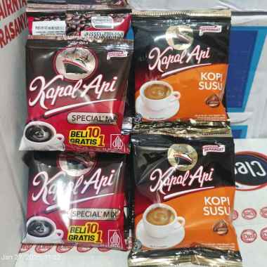 Promo Harga Kapal Api Kopi Susu per 10 sachet 31 gr - Blibli