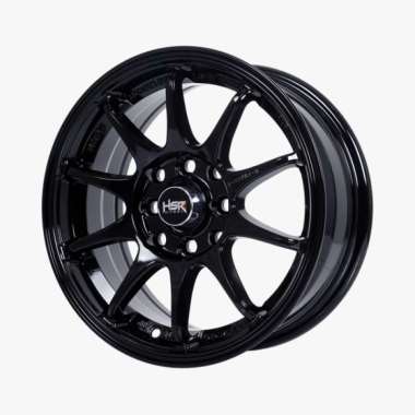 HSR WHEEL BOROKO SRD HSR R14X55 H8X100-114,3 ET36 GLOSSY BLACK