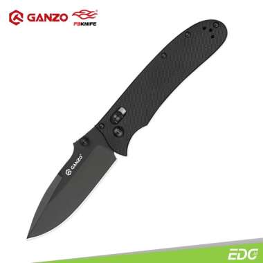 Ganzo Firebird G704B-BK 440C Steel G10 Black Survival Camping Tools