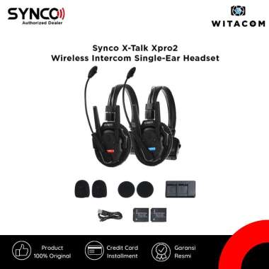 WITACOM - Synco Xtalk XPro 2 Wireless Intercom System with 2 Single-Ear Headsets (2.4 GHz)