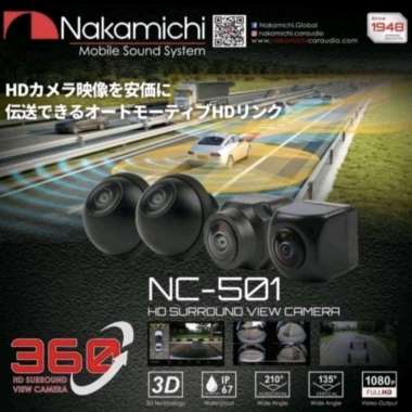 Kamera 360 nakamichi nc-501 camera 360 nakamichi