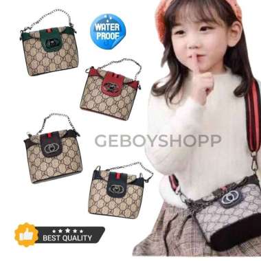 Tas Wanita Slingbag Import / Tas Selempang Import GD Lock [TSAG6] [TSAG6] HIjau