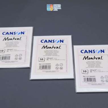 Canson Montval Watercolor Kertas Gambar / Kertas Cat Air Ukuran A4 A5 A6 A6