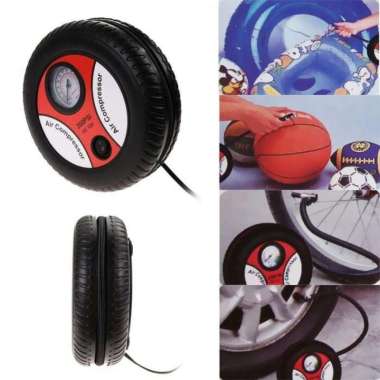 kompresor mini tambah angin 12V /mini portable tire inflator