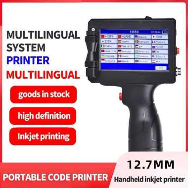 Mesin Coding Expired Date Logo Portable Handheld Printer Inkjet