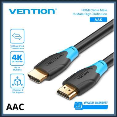 Vention Kabel HDMI Cable 3D UHD 4K 60Hz 30Hz 1080P PVC Material 8M 20M - AAC 8M