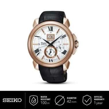 Jam Tangan Pria Seiko Premier SNP150P1 Men Kinetic Perpetual SNP150