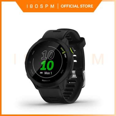 GARMIN - Forerunner 55 - Black | Jam Tangan Lari GPS Pengukur Detak Jantung