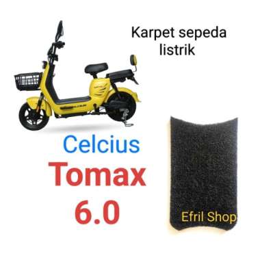 Karpet sepeda listrik Celcius Tomax 6.0 Cokelat