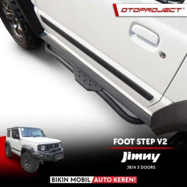 Otoproject Foot Step Jimny Jb74 3 Door V2 Footstep Pijakan Kaki Samping Jimny