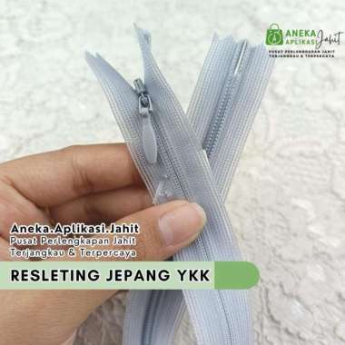 [2/3] RESLETING JEPANG YKK 10 INCI (25 CM) PER PCS 501-PUTIH