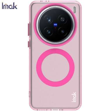 Case Vivo X200 Pro | Pro Mini (5G) IMAK Candy Magnetic MagSafe Hybrid Casing X200 Pro Mini Red/Pink
