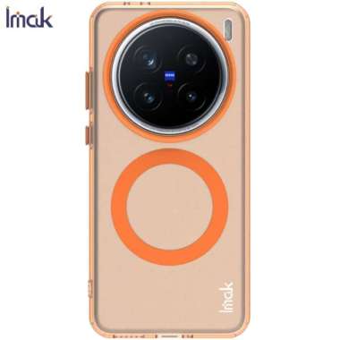 Case Vivo X200 Pro | Pro Mini (5G) IMAK Candy Magnetic MagSafe Hybrid Casing X200 Pro Mini Orange