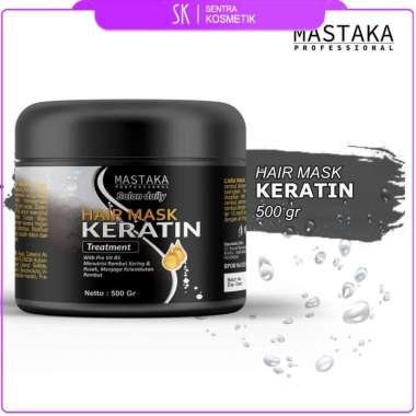 Masker Rambut Keratin 500 Gr MASTAKA Salon Daily Hair Mask