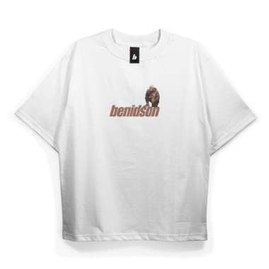 BENIDSON Oversized Tshirt White Victim - M