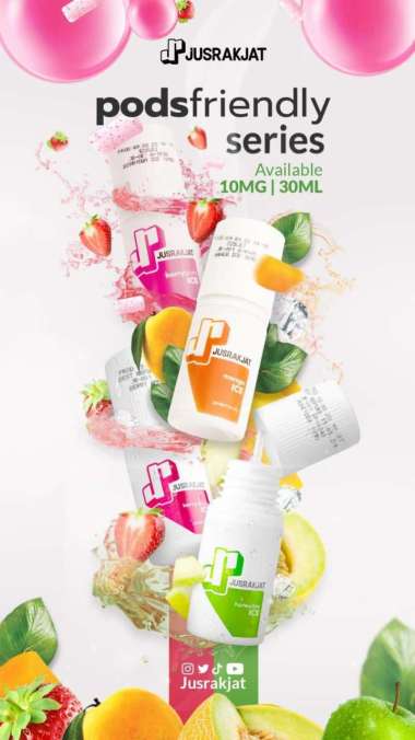 JUS RAKJAT PODS' FRIENDLY Mango Ice