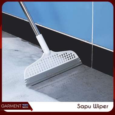 Sapu Wiper Silicon Pembersih Kotoran Lantai Kaca Jendela Kamar Mandi Wiper Floor Broom Wet Dry
