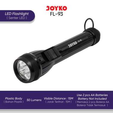 LED Flashlight Senter LED Joyko FL-93