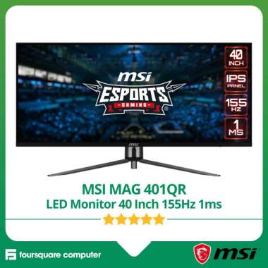 MSI MAG 401QR LED Monitor 40 Inch IPS 155Hz 1ms